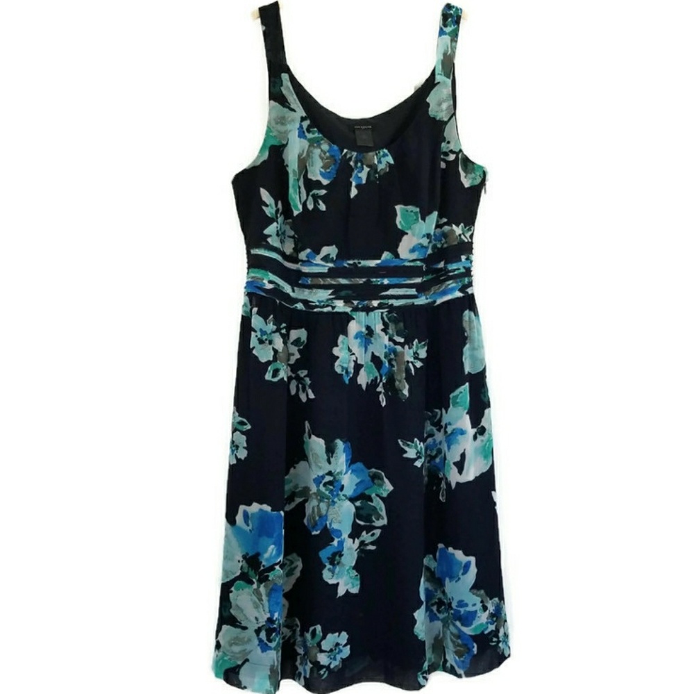 ANN TAYLOR FLORAL DRESS - Picture 1 of 8